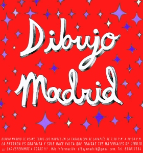 Dibujo Madrid Tipografía